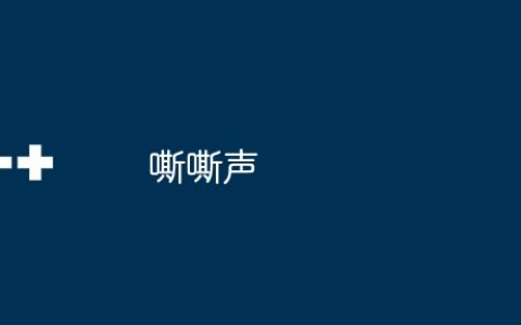 嘶嘶声