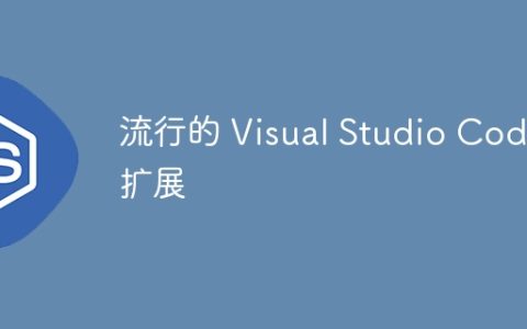 流行的 Visual Studio Code 扩展