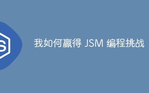 我如何赢得 JSM 编程挑战