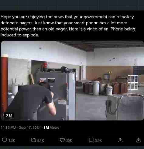 苹果iPhone远程引爆谣言被辟谣:iPhone 16 Pro钢壳电池拆解揭秘