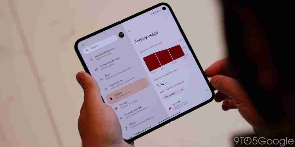 谷歌 Pixel 9 Pro Fold 折叠手机充电实测:有线限制 21W、无线限制 7.5W