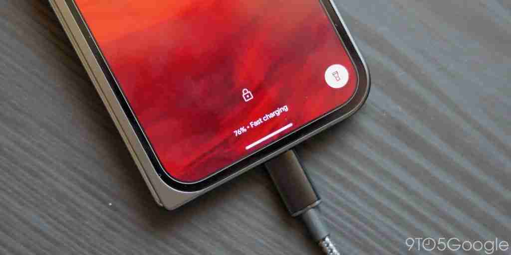 谷歌 pixel 9 pro fold 折叠手机充电实测:有线限制 21w、无线限制 7.5w