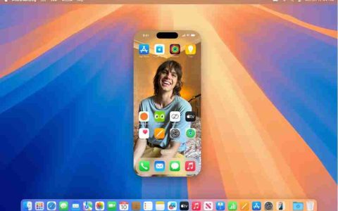 苹果 iOS 18.1、macOS 15.1 Beta 5 升级 iPhone 镜像：支持 iPhone 和 Mac 间拖拽文件