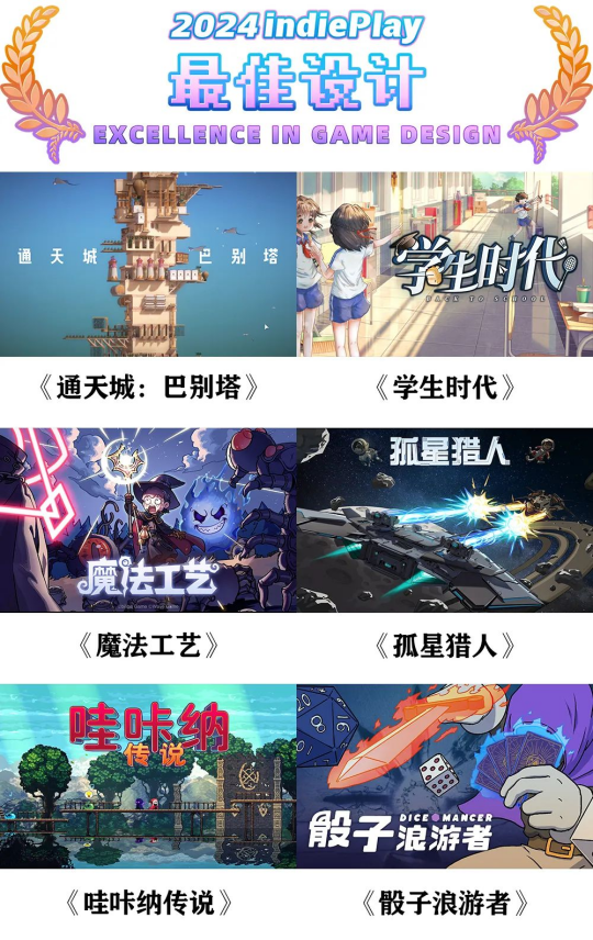 2024 indiePlay中国独立游戏大赛入围名单公布！