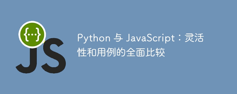 python 与 javascript:灵活性和用例的全面比较