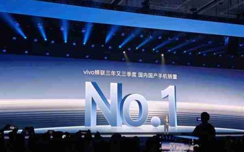 创历史！vivo连续15个季度国内国产手机销量第一：华为小米都卖不过它