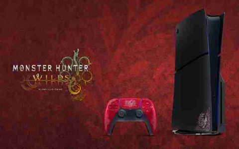 PlayStation将推出《怪物猎人荒野》PS5限定版主机外壳与手柄