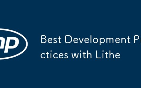 Best Development Practices with Lithe