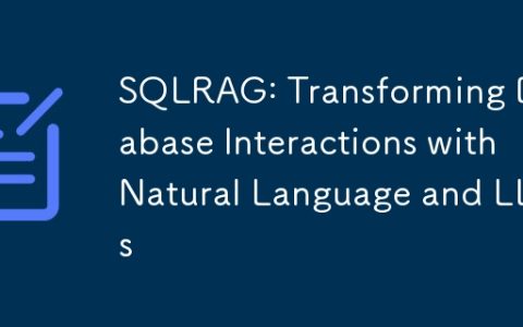 SQLRAG: Transforming Database Interactions with Natural Language and LLMs