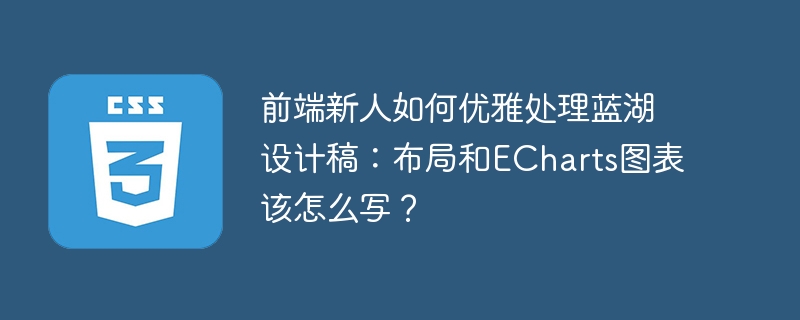 前端新人如何优雅处理蓝湖设计稿:布局和echarts图表该怎么写?