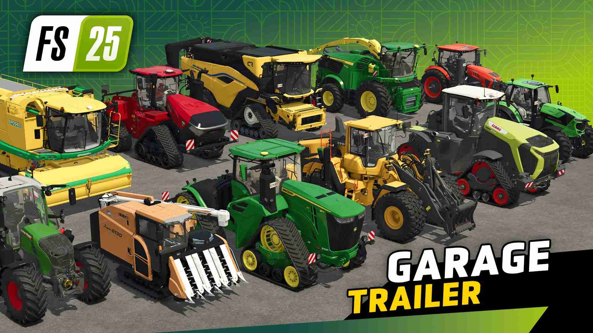 《Farming Simulator 25》发布新预告片,展示精选农机与新NPC