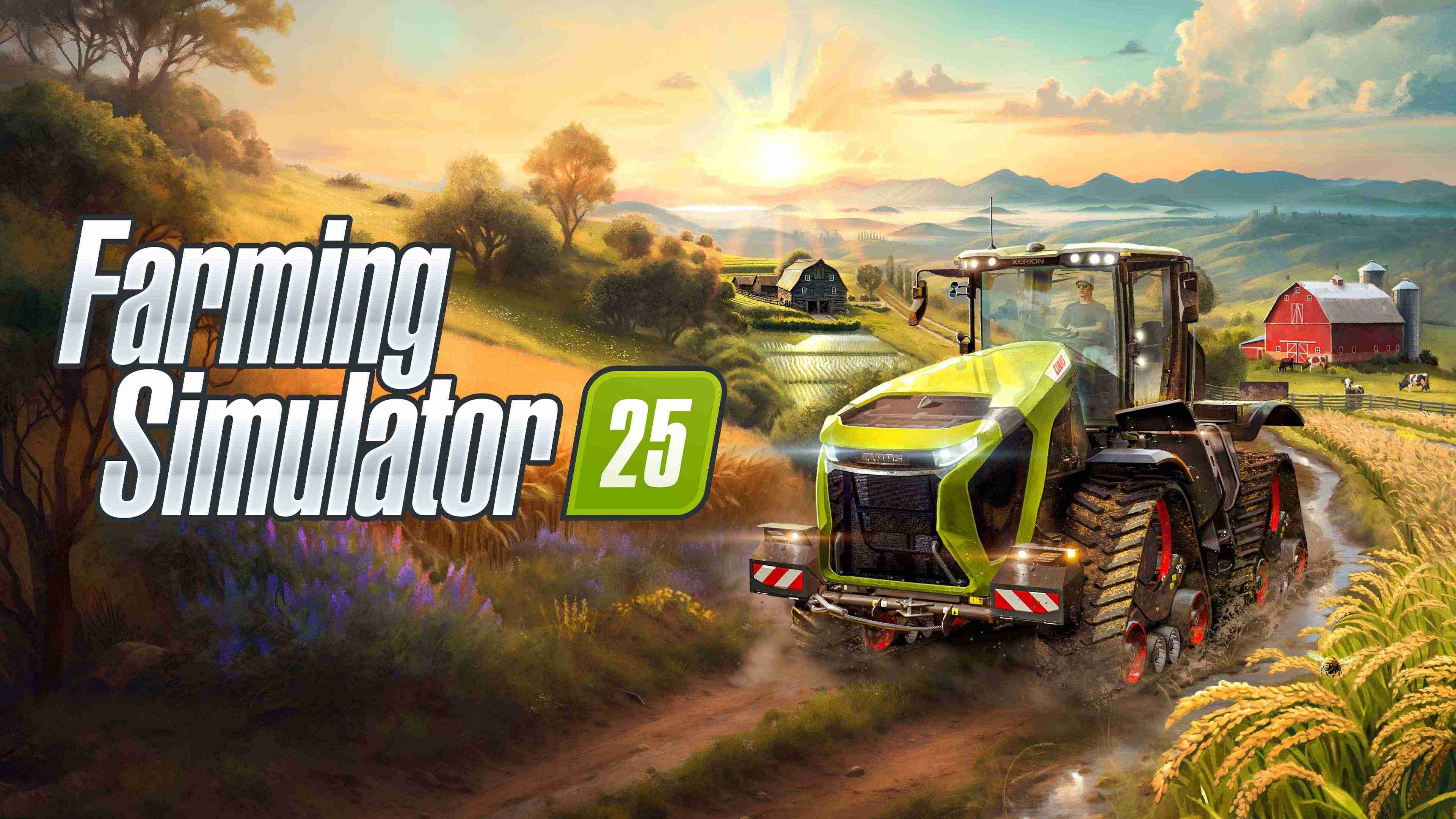 《Farming Simulator 25》发布新预告片,展示精选农机与新NPC