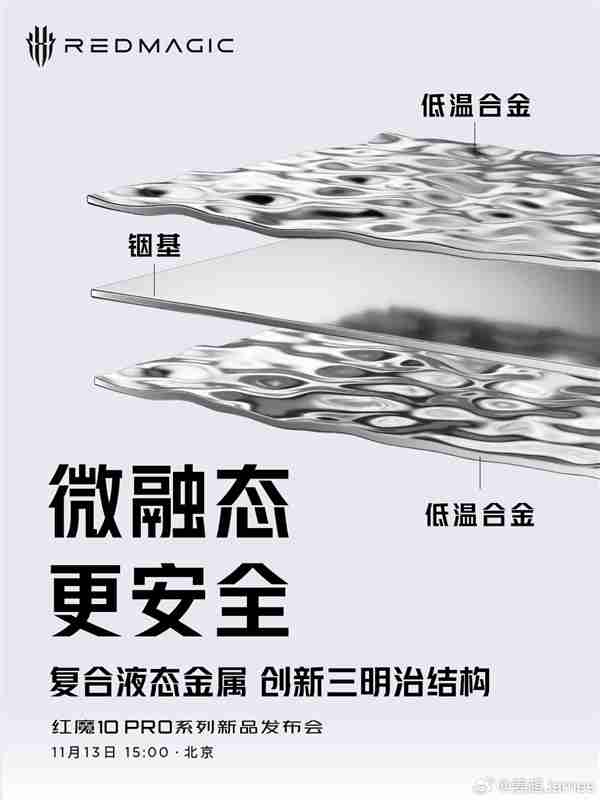 真全面屏迈入1.5K时代!红魔10 Pro系列正式发布:售价4999元起