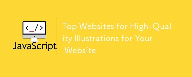 top websites for high-quality illustrations for your website