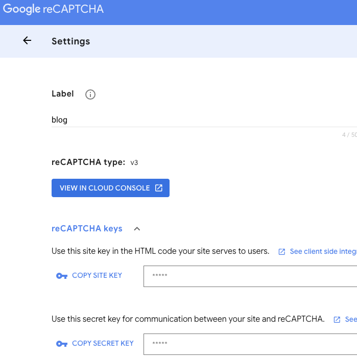 React:ReCAPTCHA vlient 和服务器演示