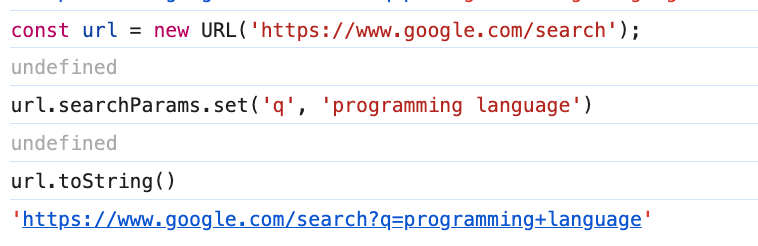 了解空格的编码方式:%withencodeURI 与 +withURL