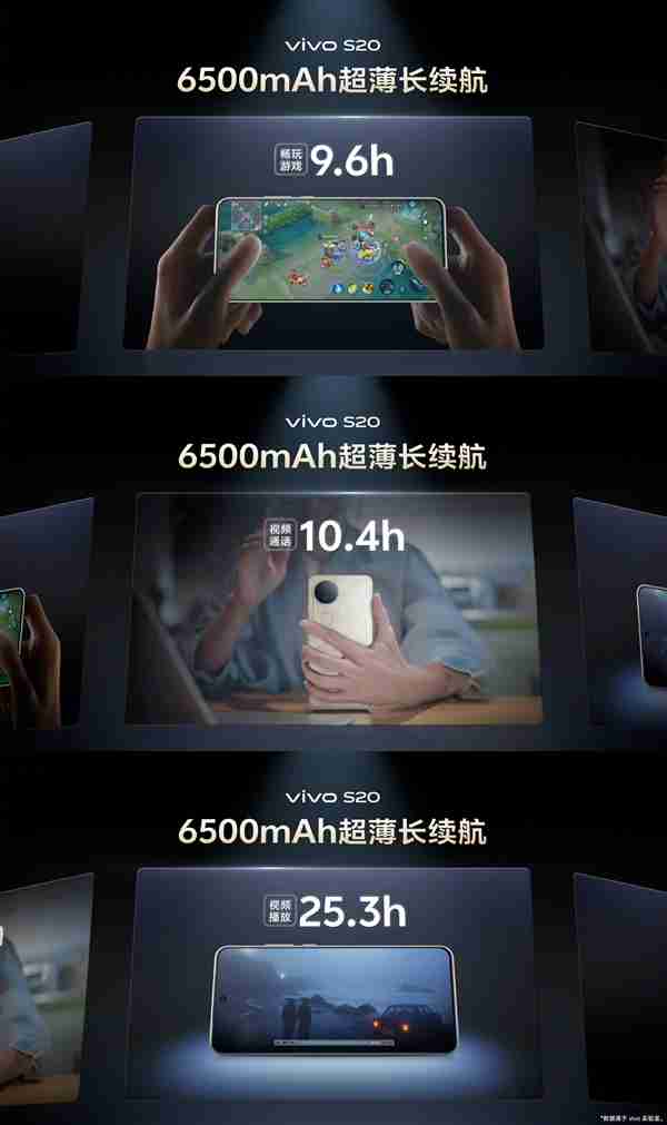 完秒iPhone!vivo S20配6500mAh半固态电池:-20°C正常用