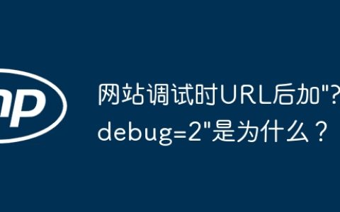 网站调试时URL后加”?debug=2″是为什么？