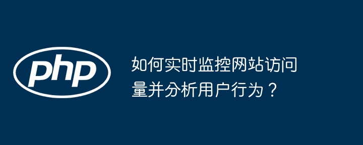 如何实时监控网站访问量并分析用户行为?