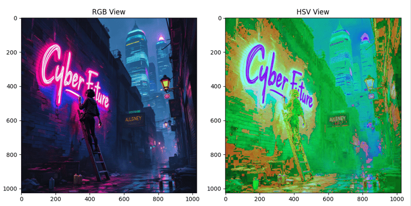[CVHSV 与 RGB:理解和利用 HSV 进行图像处理