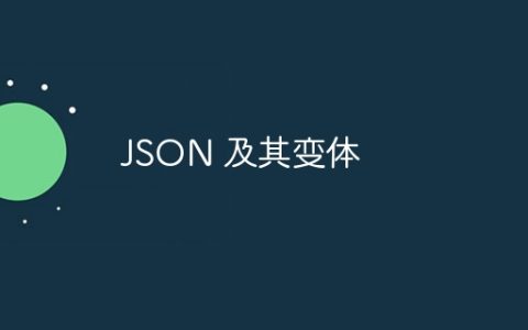 JSON 及其变体