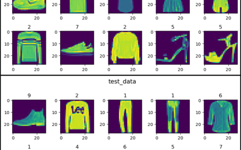 PyTorch 中的 FashionMNIST