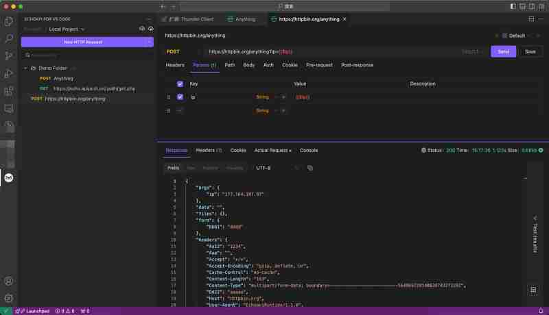 再见 Postman 和 Thunder 客户端:探索 VS Code 的 EchoAPI