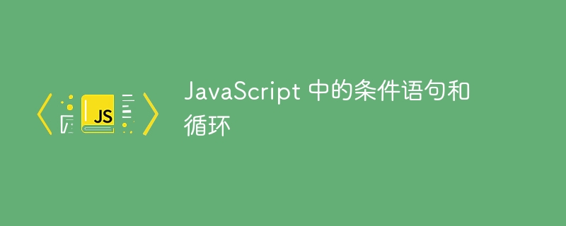 javascript 中的条件语句和循环