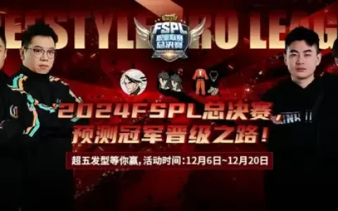 预测晋级赢大奖 《街头篮球》FSPL总决赛日程公布