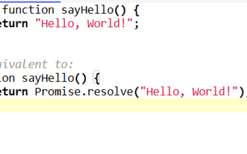 了解 JavaScript 中的 async 和 wait：简洁异步代码的关键