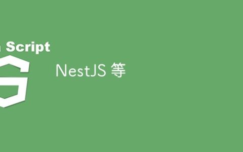 NestJS 等