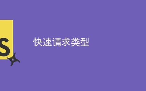 快速请求类型