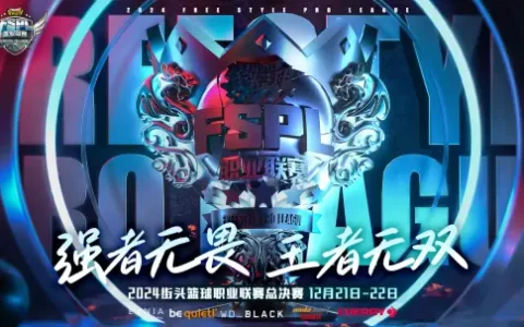 强者无畏  《街头篮球》FSPL职业联赛总决赛本周末火爆开战