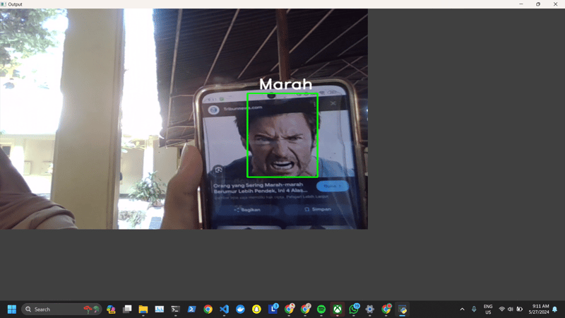 Project Mata Kuliah 人工智能 - 人脸表情识别