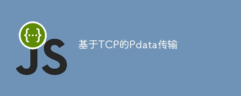 基于tcp的pdata传输
