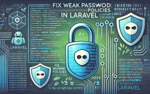 Laravel 中的弱密码策略：安全指南