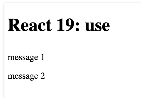 React 新 API 使用(承诺)