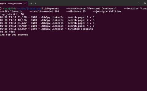 自动化你的求职：使用 Python 抓取 + LinkedIn 职位