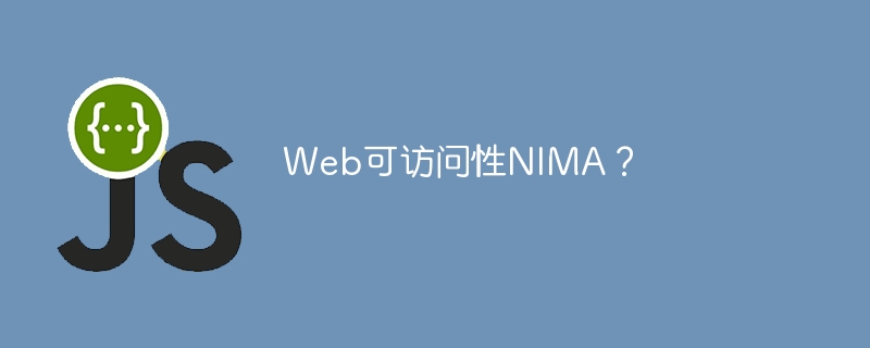 web可访问性nima?