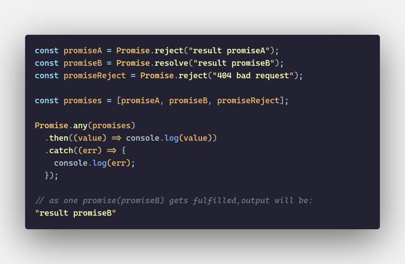 PromiseAll（），Promiseany（）等：在JavaScript中处理多个承诺