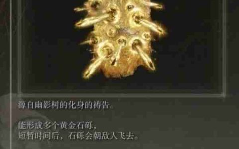 《艾尔登法环》黄金树之影DLC推图魔法与祷告选择指南