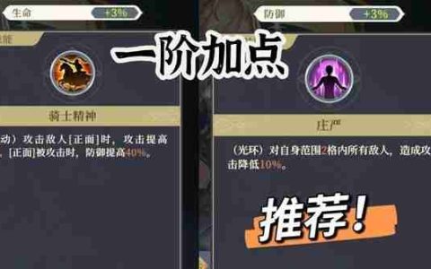 《铃兰之剑》歌洛莉亚技能加点及装备指南