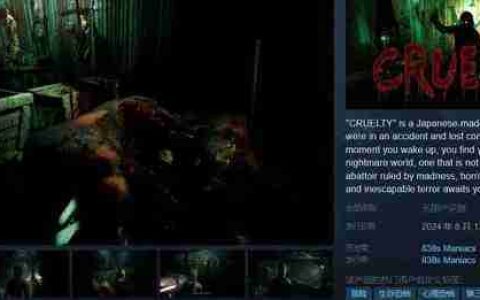 6月17日《CRUELTY》（クルーエルティ）PC版震撼来袭