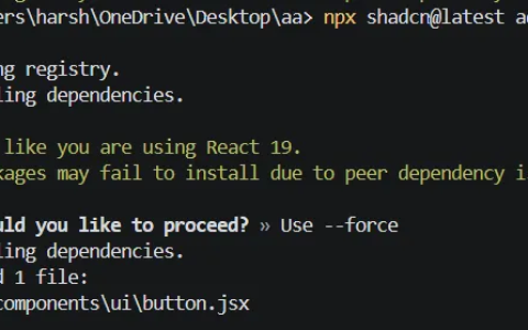 如何将shadcn与react使用（javaScript，无打字稿）