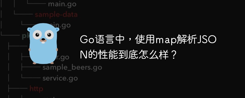 Go语言中,使用map解析JSON的性能到底怎么样?