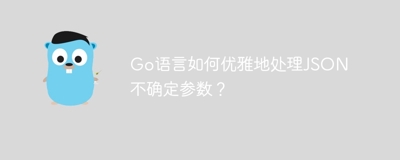 go语言如何优雅地处理json不确定参数？