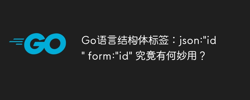 go语言结构体标签:json: