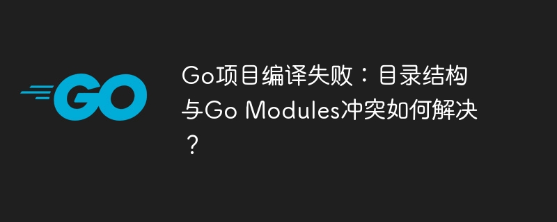 go项目编译失败:目录结构与go modules冲突如何解决?