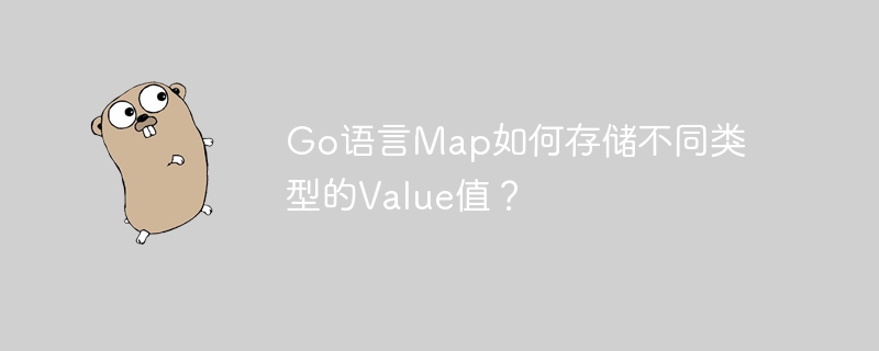 Go语言Map如何存储不同类型的Value值?