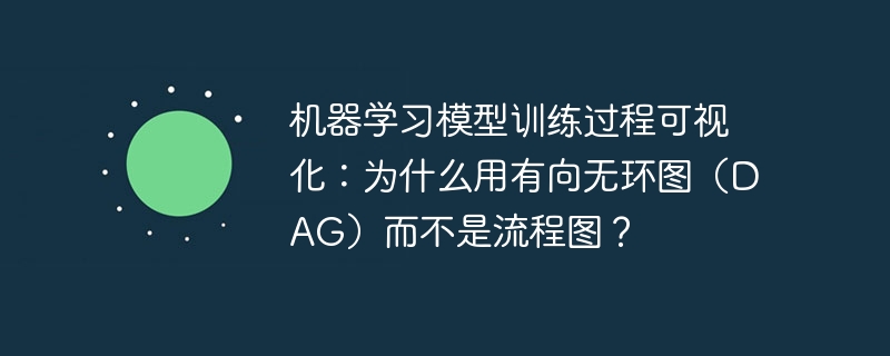 机器学习模型训练过程可视化:为什么用有向无环图(dag)而不是流程图?